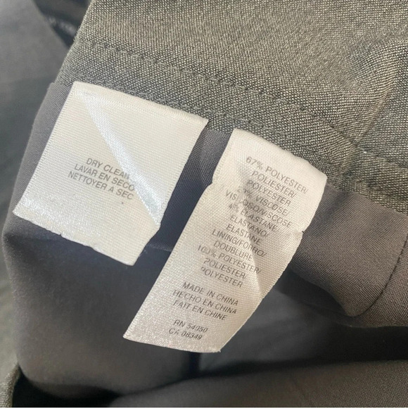 Jones New York Collection Stretch MIDI Skirt Brown 14 Pockets A Line - Picture 6 of 8